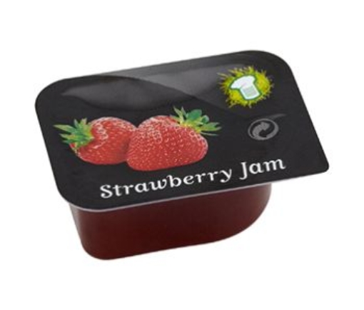 Picture of W.HAT PORTIONS JAM STRAWBERRY 20G