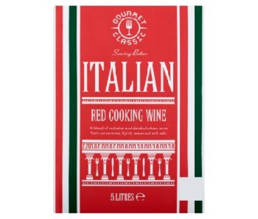 Picture of GOURMET CLASSIC WINE 5 LITRE RED ITALIAN