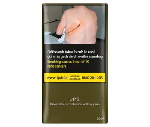Picture of JPS SILVER VOLUME TOBACCO POUCH 30G