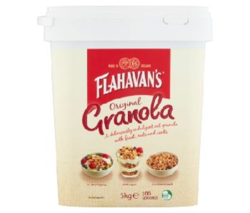 Picture of FLAHAVANS 5KG TUB GRANOLA