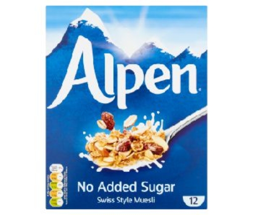 Picture of ALPEN NO ADDED SUGAR 550G