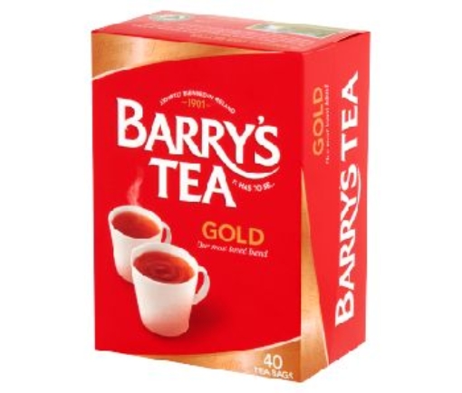 Picture of BARRYS TEA 40'S GOLD LABEL BLEND