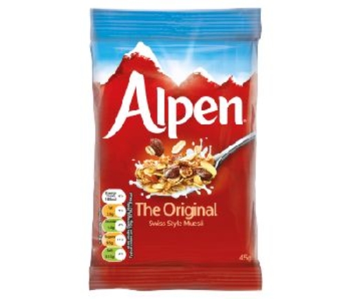 Picture of ALPEN SACHETS 45G 30S