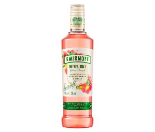 Picture of SMIRNOFF VODKA INFUSIONS RASPBERRY RHUBARB