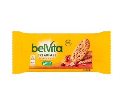Picture of BELVITA HONEY & NUTS 50G