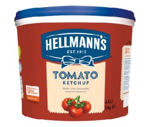 Picture of HELLMANNS TOMATO KETCHUP 5KG