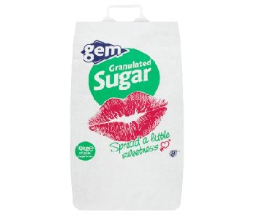 Picture of GEM SUGAR GRANULATED 10KG