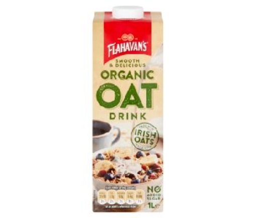 Picture of FLAHAVANS OAT MILK ORGANIC LITRE