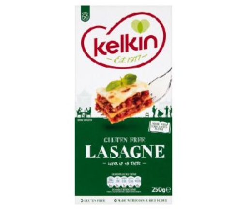 Picture of KELKIN 250G LASAGNE SHEETS GLUTEN FREE