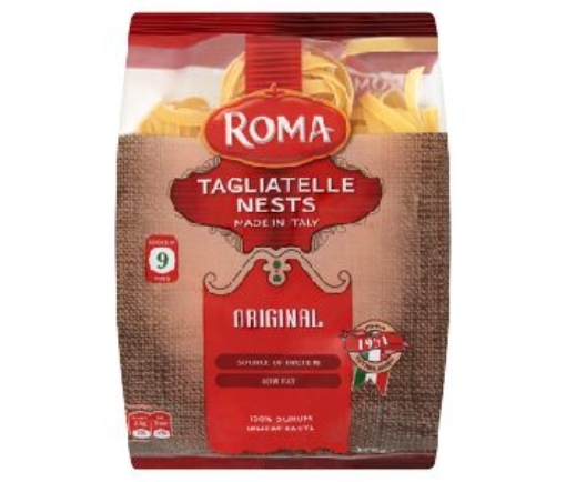 Picture of ROMA PASTA TAGLIATELLE NESTS 375G 12'S